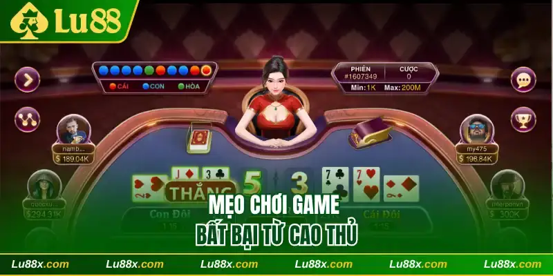 Mẹo chơi game bất bại từ chuyên gia